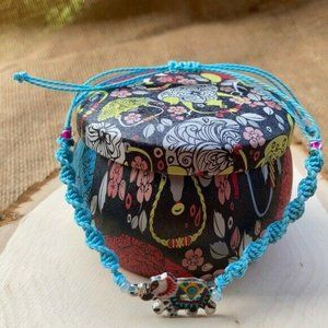 Lucky Elephant braided bracelet